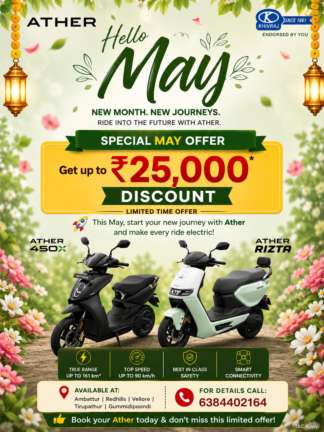 May Month Offer 2026 - Khivraj Ather